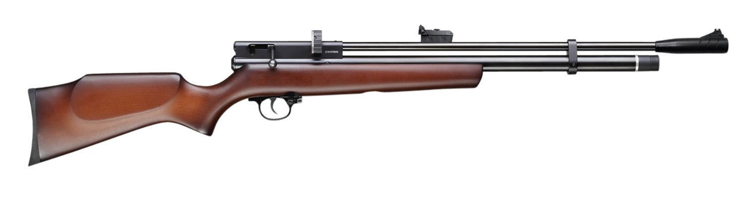 Beeman Chief II .22 Pellet Pre-Charged Pneumatic Air Rifle with Noise Suppressor