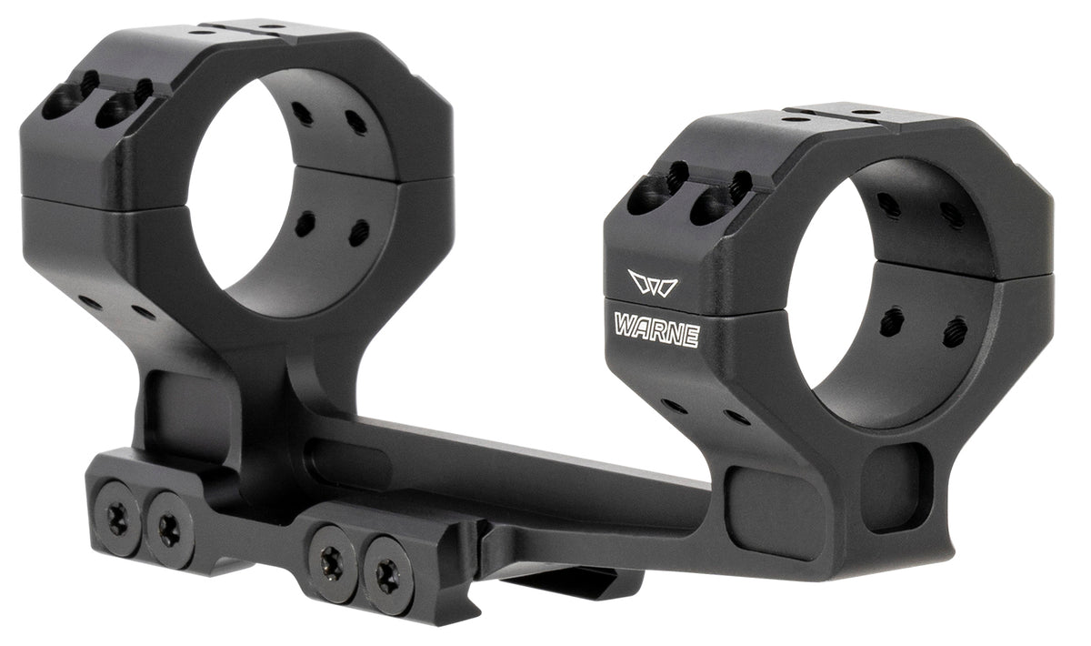 Warne Skyline 781820MOA 30mm 20 MOA Precision Cantilever Mount Ring Combo Black Anodized