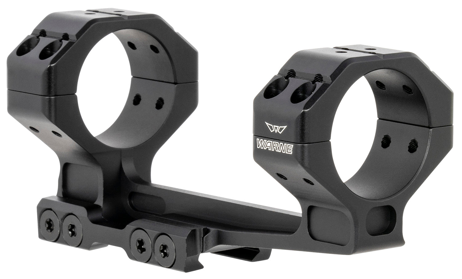 Warne Skyline 782520MOA 34mm 20 MOA Precision Cantilever Mount Ring Combo Black Anodized