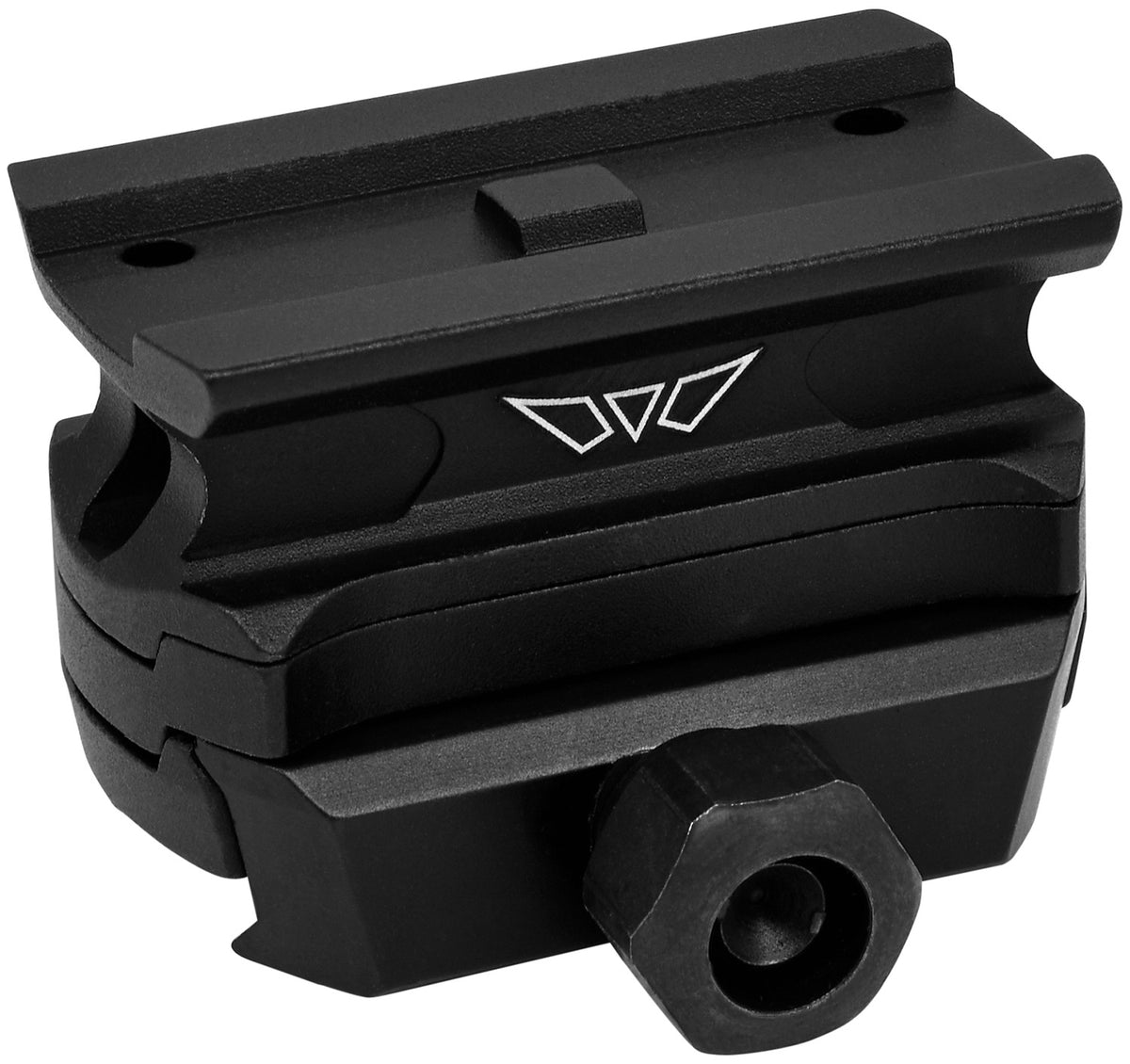 Warne 6101M Tactical Red Dot Riser Mount Black Anodized T1 T2 Interface