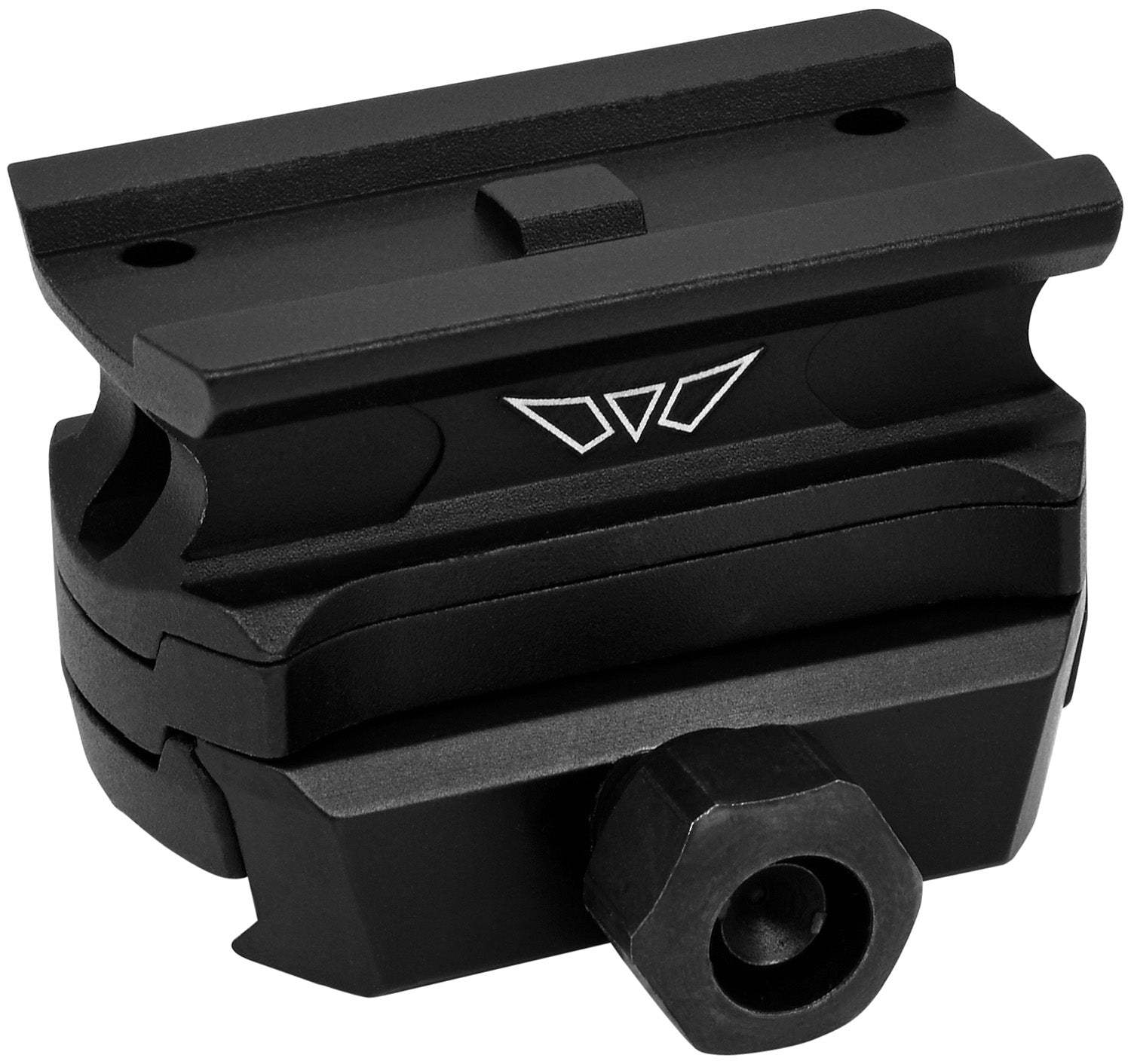 Warne 6101M Tactical Red Dot Riser Mount Black Anodized T1 T2 Interface