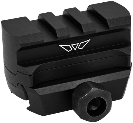 Warne 6102M Tactical Picatinny Red Dot Riser Mount Black Anodized Adjustable Height