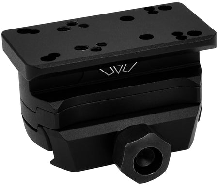 Warne 6103M Tactical Reflex Sight Riser Mount Black Anodized Multi-Optic Compatible