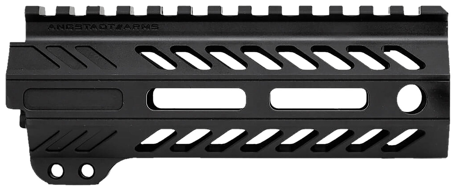 Angstadt Arms AA055HGMLT AR-15 5.50" M-LOK Ultra Light Handguard with Picatinny Rail Black