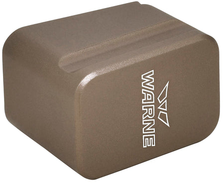 Warne Magazine Extension for Glock 17 22 Magazines Flat Dark Earth Anodized Adds 5rds 9mm Luger