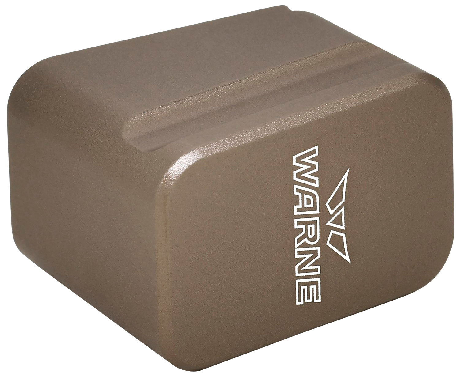 Warne Magazine Extension for Glock 19 23 Magazines FDE Anodized Adds 5rds 9mm Luger