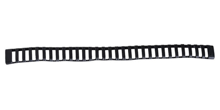 NcStar VG077B Ladder-Style 30-Slot Rail Cover, Black Aluminum, 12.50" for AR Rifles