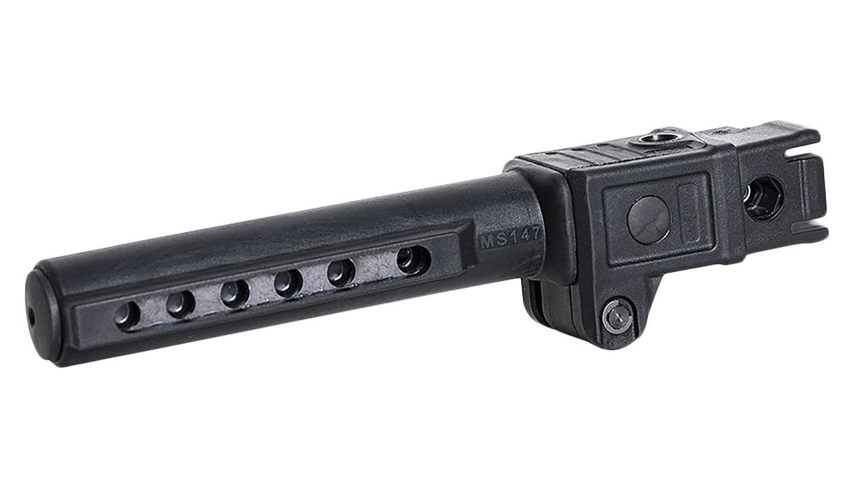 NcStar VG147 AK Folding Mil-Spec Buffer Tube Adapter Black for AKM Stamped Receiver Variants