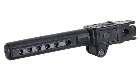 NcStar VG147 AK Folding Mil-Spec Buffer Tube Adapter Black for AKM Stamped Receiver Variants