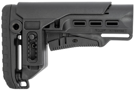 NcStar VG087052 Tactical Mil-Spec Synthetic Collapsible Stock with Adjustable Cheek Rest