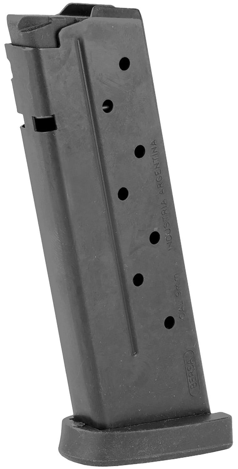 Bersa BP9CCMAG BPCC 9mm Luger 8 Round Concealed Carry Black Steel Magazine
