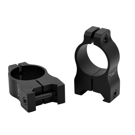 Warne Vapor V402M Matte Black 1-Inch High Scope Rings 0 MOA