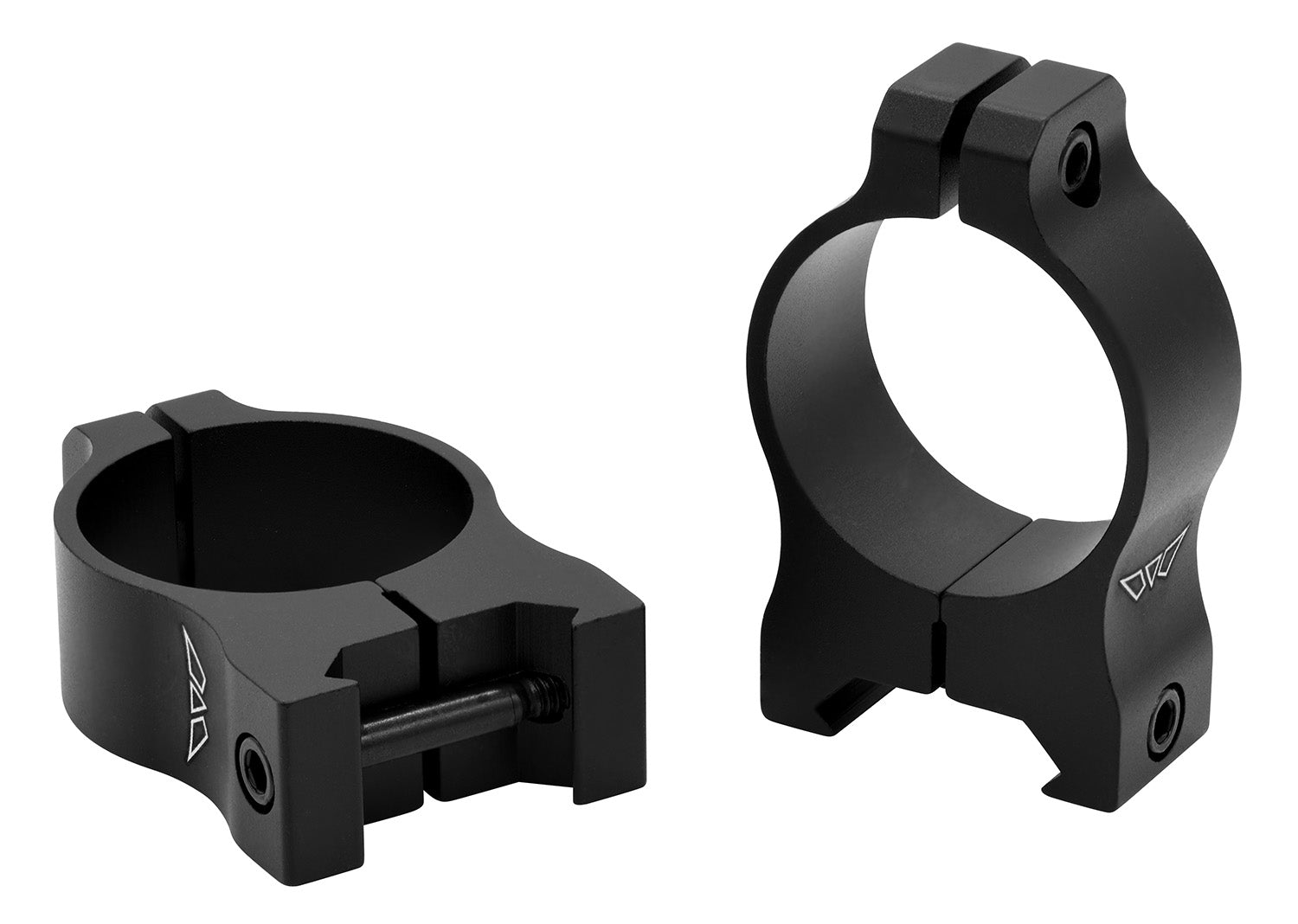 Warne Vapor V414M Matte Black 30mm Medium Scope Rings