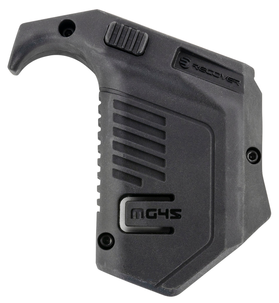 Recover Tactical MG4501 Glock Double Stack Angled Mag Pouch Black Polymer 45 ACP 10mm Picatinny Mount