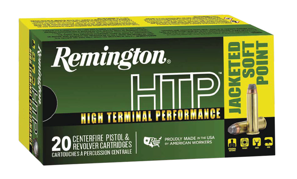 Remington HTP Jacketed Soft Point 210 Grain .41 Remington Mag 1300 fps 047700486703