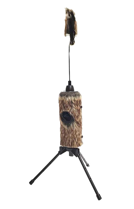 Mojo Outdoors HW2508 Fuzzy Critter Predator Species Decoy with Intermittent Cyclic Action