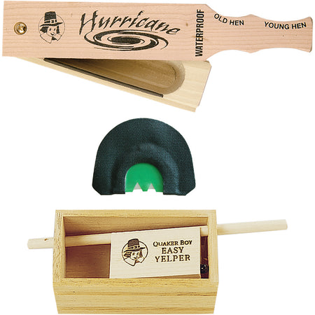 Quaker Boy Kirby's Klassic Turkey Call Combo 3 Piece Pack
