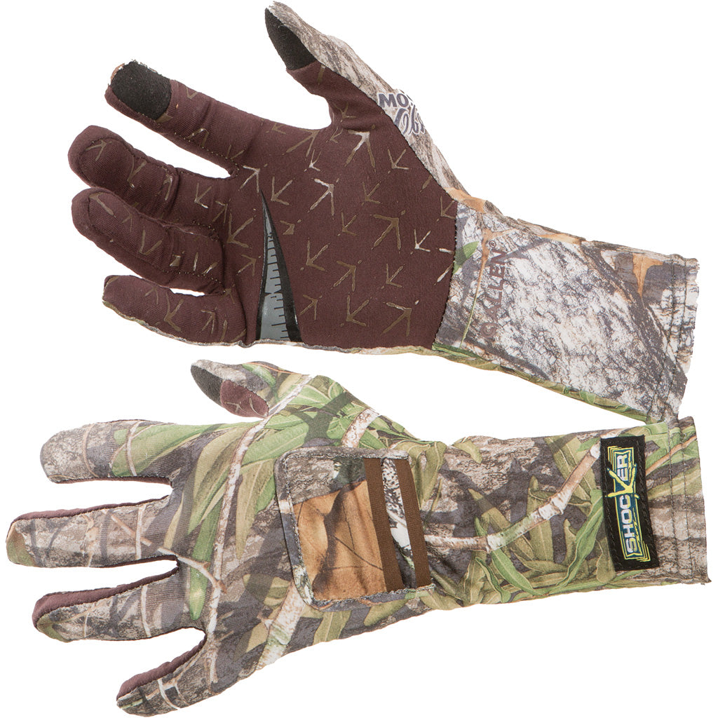 Shocker Lightweight Turkey Gloves Mossy Oak Obsession