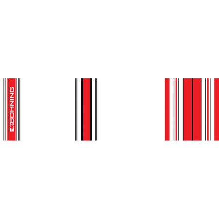 Bohning Crested Red Arrow Wraps Standard 7 in. 13-Pack