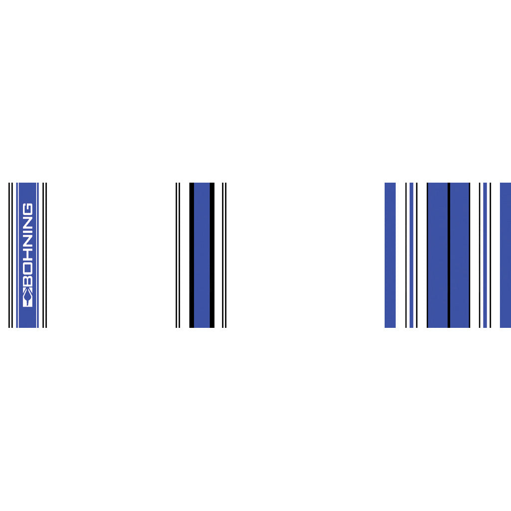 Bohning Crested Blue Arrow Wraps Standard 7 in. 13-Pack