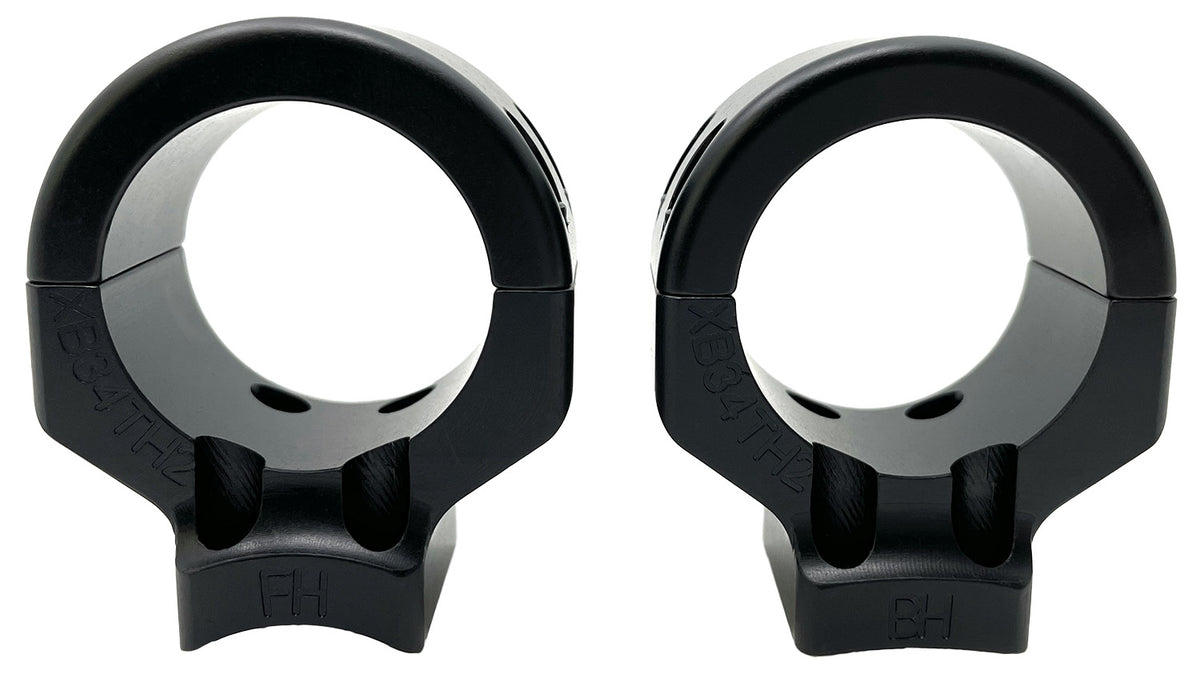 DNZ Game Reaper 2 XB34TH2 Browning X Bolt Scope Mount Ring Combo 34mm Matte Black