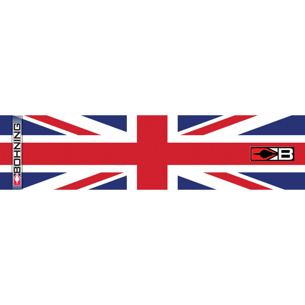 Bohning United Kingdom Flag Arrow Wraps Standard 7 in. 13-Pack