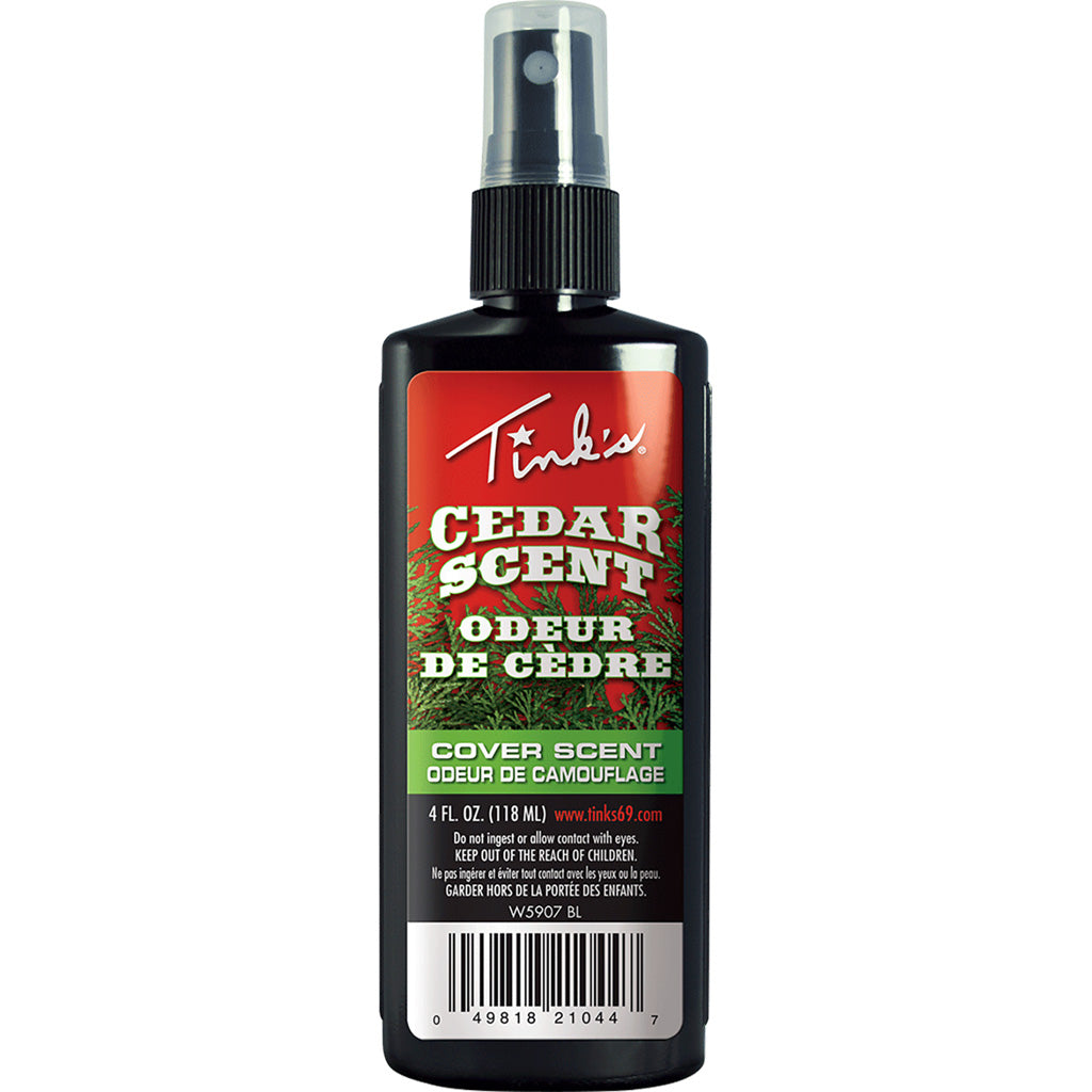Tinks Cedar Cover Scent for Hunting Clothing and Stands 4 oz.