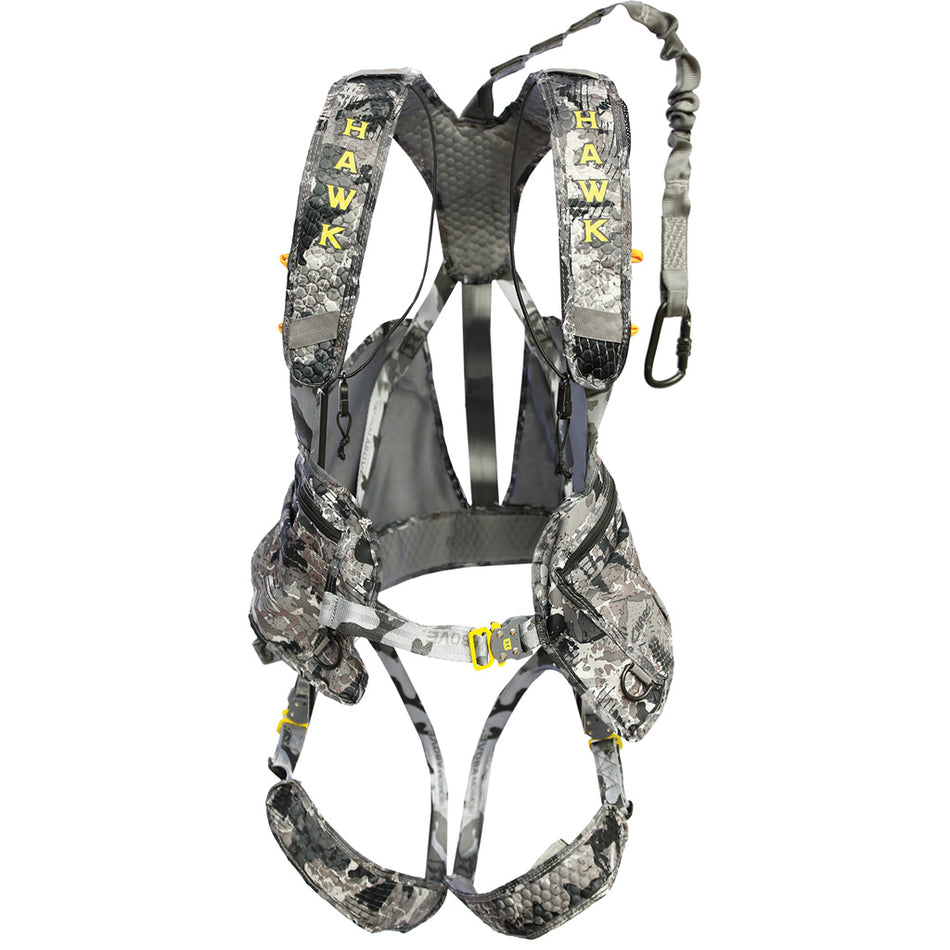 Hawk Elevate Pro Tree Stand Safety Harness with Flexible Tether