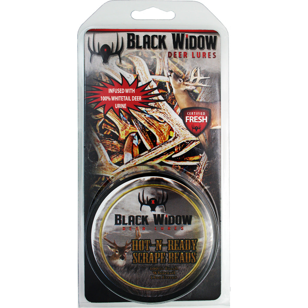 Black Widow Red Label Deer Scrape Beads 2 oz.