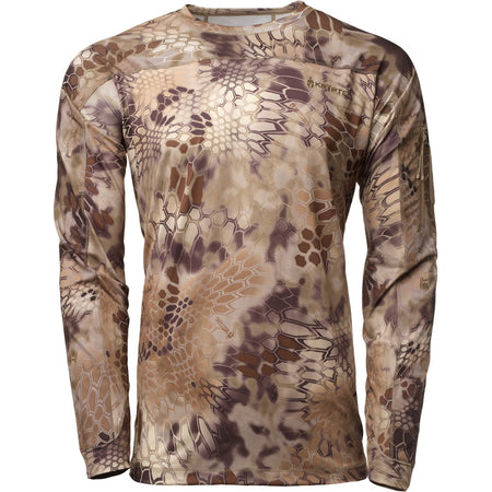 Kryptek Valhalla Lightweight Long Sleeve Crew Highlander Large