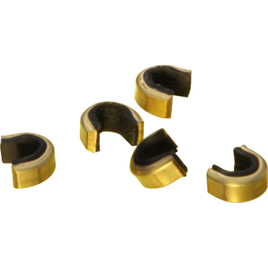 Saunders Brass Arrow Nock Set Hunter Black 12-14 Strand 1000-Pack