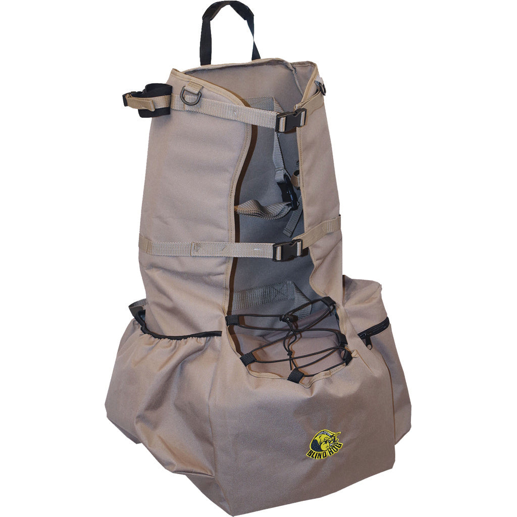 Beard Buster Blind Hog Ground Blind Hauling System Tan