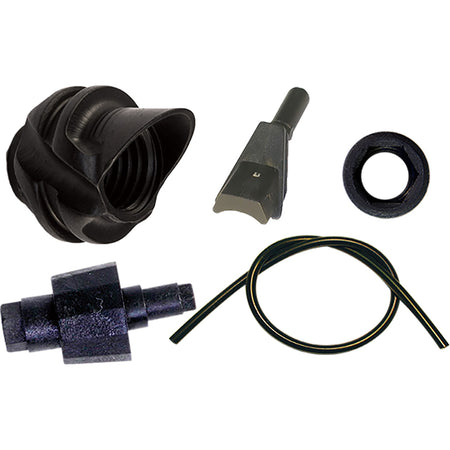 Specialty Archery Hooded Aluminum Peep Sight Kit 1/4 in.