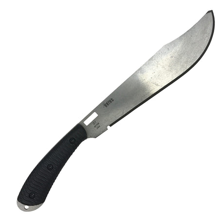 Southern Grind Grandaddy Fixed Bowie Knife 11.78" Satin 8670 Steel Blade, Black G10 Handle