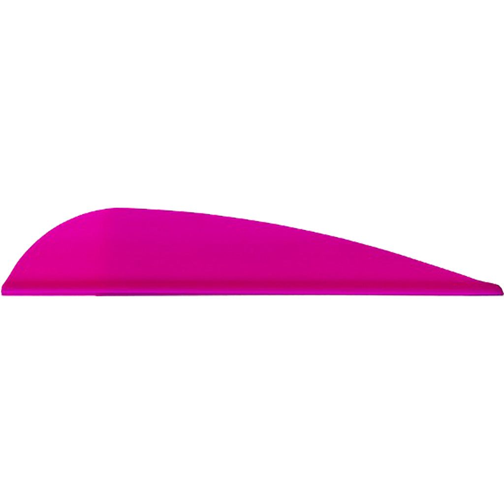 AAE Trad Vanes 3 in. Hot Pink 50 Pack Arrow Fletching