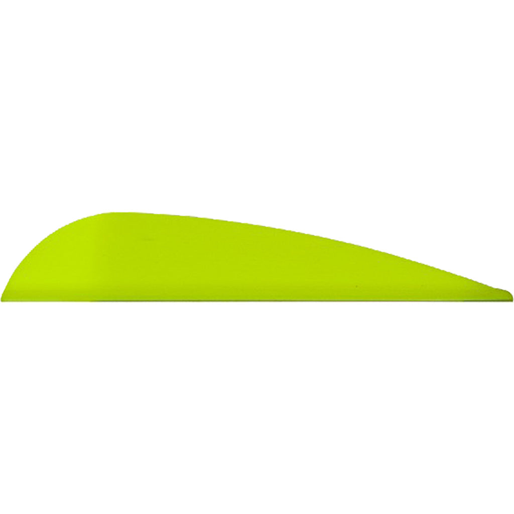 AAE Yellow Traditional Archery Vanes 3 in. Pack of 50
