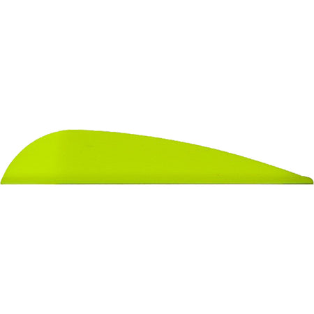 AAE Yellow Traditional Archery Vanes 3 in. Pack of 50