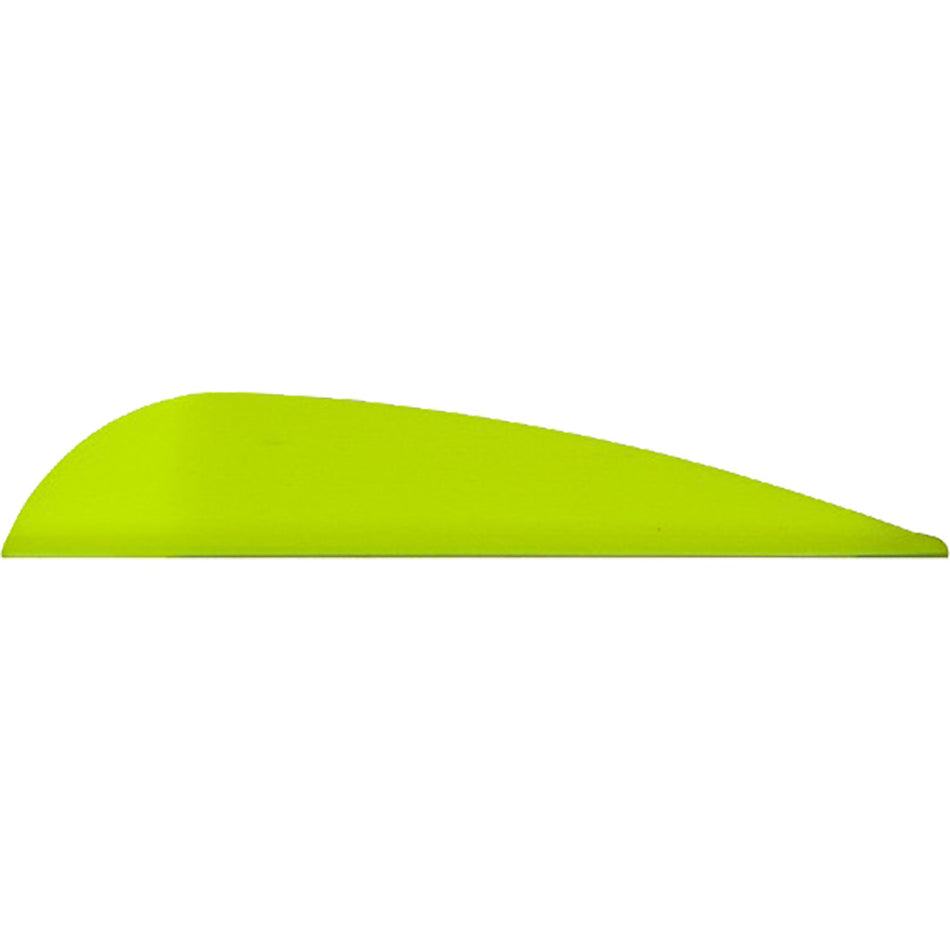 AAE Yellow Traditional Archery Vanes 3 in. Pack of 50