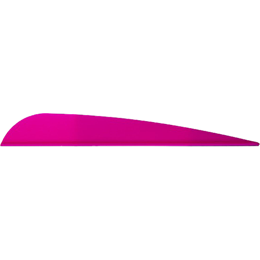 AAE Hot Pink Traditional Archery Vanes 4 in. Pack of 50