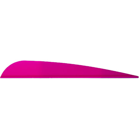 AAE Hot Pink Traditional Archery Vanes 4 in. Pack of 50