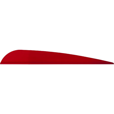AAE Red Traditional Archery Vanes 4 in. Pack of 50