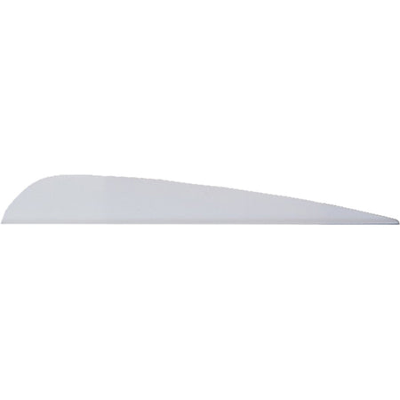 AAE White Traditional Archery Vanes 4 in. Pack of 50