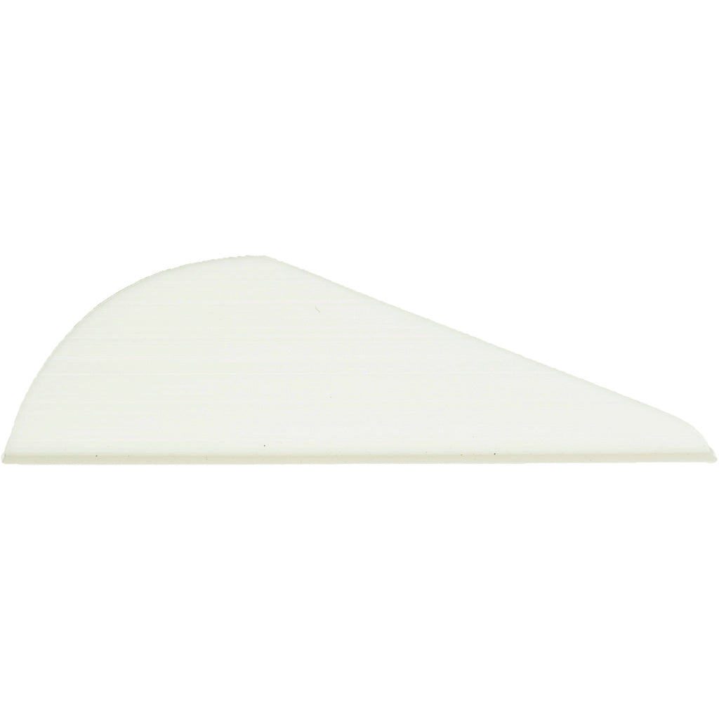 TAC Summit White Archery Vanes 2 in. 100-Pack