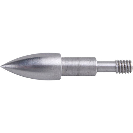 Bohning Stainless Screw-In Arrow Bullet Point 17/64 125 gr. 12 Count