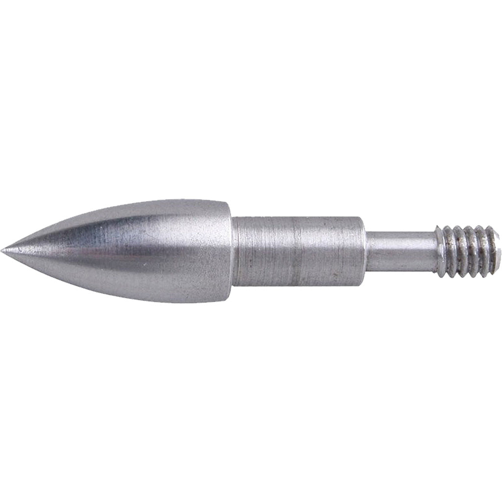 Bohning Stainless Screw-In Arrow Bullet Point 5/16 100 gr. 12 Count