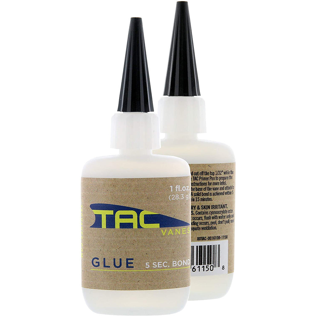 TAC Vanes Fletching Adhesive Glue 1 Ounce