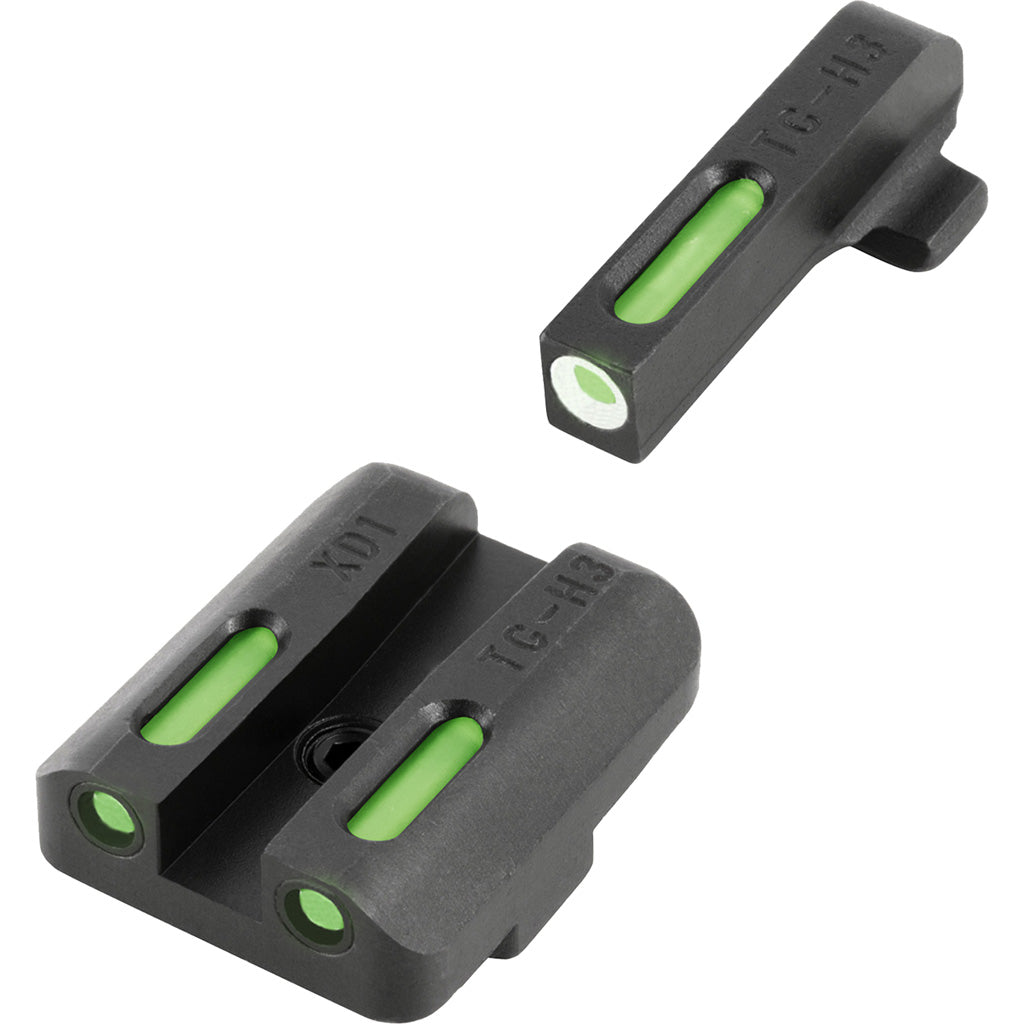TruGlo TFX Walther PPS M2 Handgun Sight Set Tritium FO CNC Steel