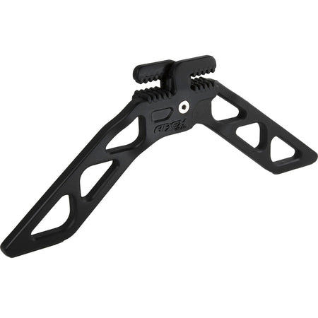 Apex Split-Limb Folding Bow Stand Black with Rubber Jaws