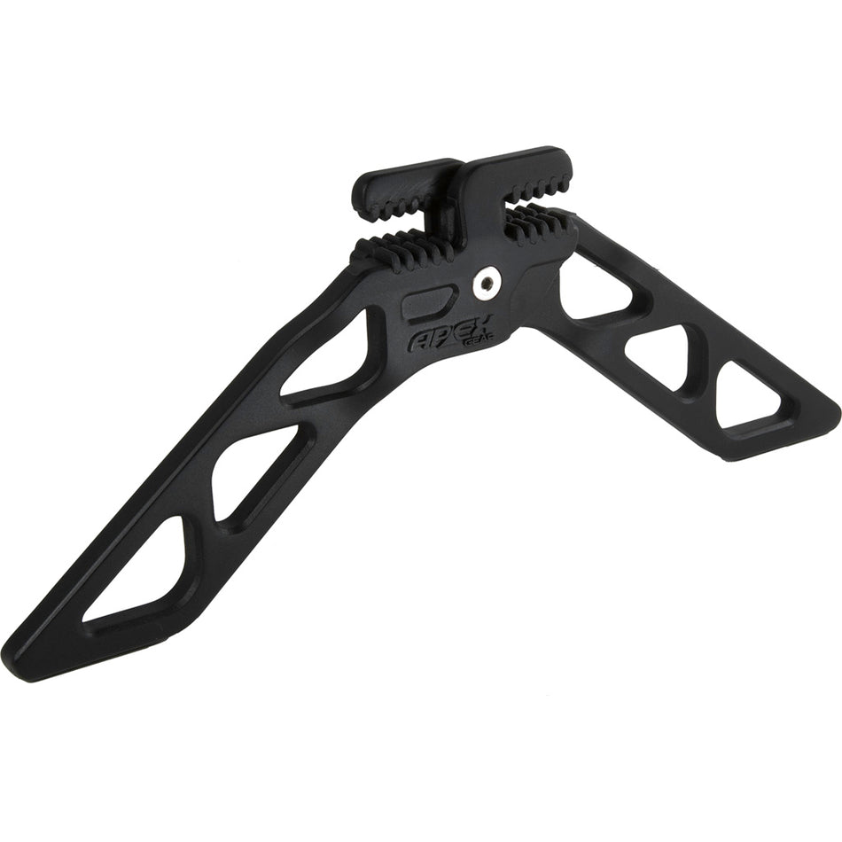Apex Split-Limb Folding Bow Stand Black with Rubber Jaws