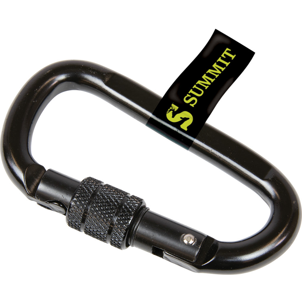 Summit Modified D-Shape Locking Carabiner Safety Closure
